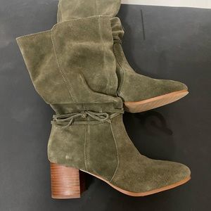 Violet and Red boots! NEW!